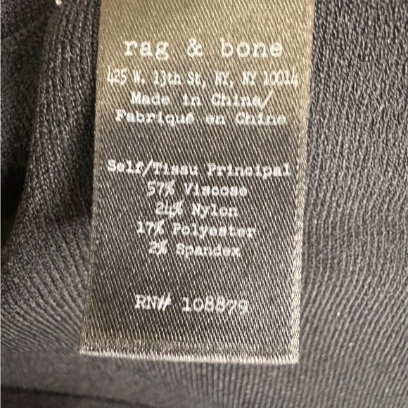 Rag & Bone Isla Knot Fit & Flare Skater Sweater Mini Skirt Size Medium - Picture 8 of 12